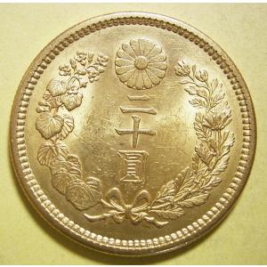 近5）日本 旧1円金貨 明治4年 後期 鑑定済 日本貨幣商協同組合鑑定