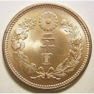 大正3年20円金貨、日本貨幣商協同組合鑑定書付、未使用｜setagaya-coin-pro