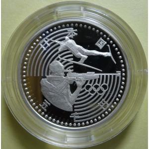 長野オリンピック冬季競技大会記念 5000円銀貨 3次 パラリンピック滑降