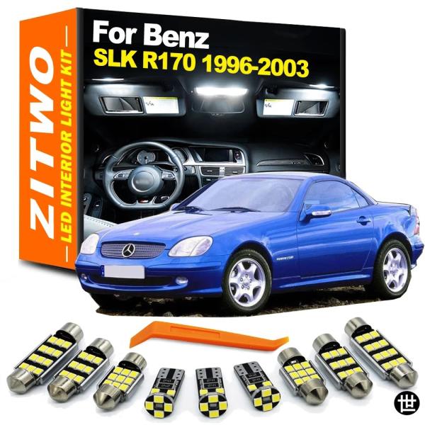 ZITWO 11個 車用電球 LED インテリアライトプレートランプキット CANバス メルセデスベ...