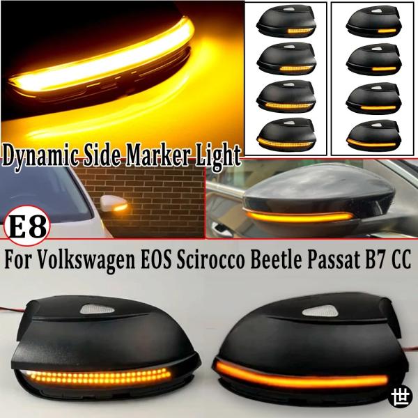 VW パサート B7 CC シロッコ MK3 ジェッタ MK6 EOS ビートル R 用 LED ダ...