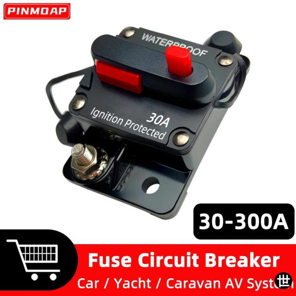 PINMOAP サーキットブレーカー 手動電源 30A-300A 12V-48V サーキットブレーカ...
