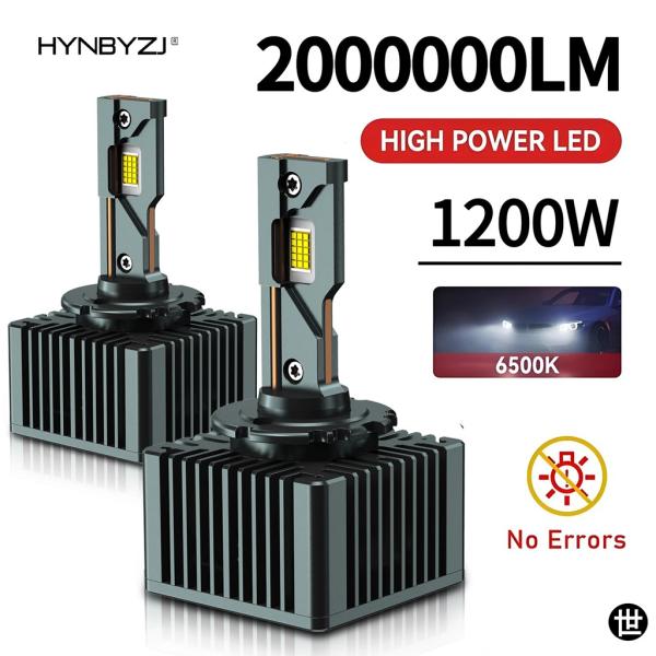 2個入り D1S D3S LED 車用ヘッドライトバルブ D2R D2S D4R D4S D5S D...