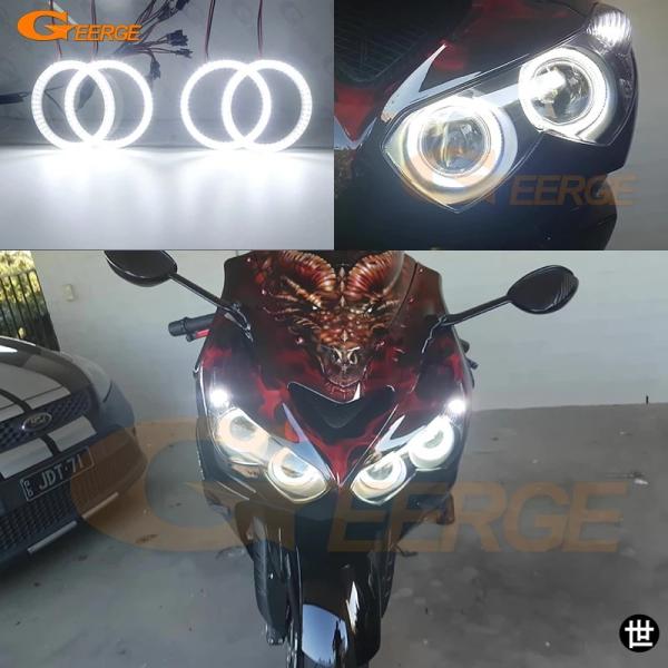 カワサキ ニンジャ ZX-14 ZX14 ZX14R ZZR1400 用 超高輝度デイライト COB...