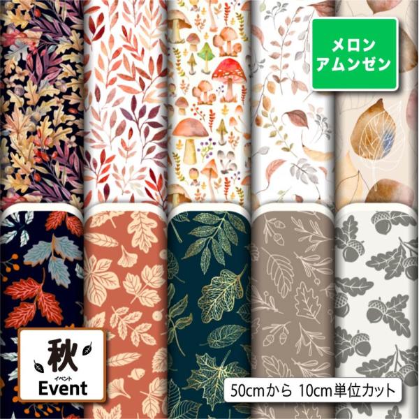 生地 布 メロンアムンゼン生地 秋柄 シワになりにくい ちりめんにはない頑丈さ 風呂敷 よさこい コ...