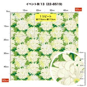 ニット生地 布 2wayストレッチ 秋柄 UV...の詳細画像3