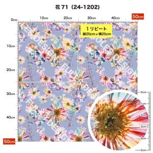 花柄 生地 布 保温 暖2wayストレッチニッ...の詳細画像1