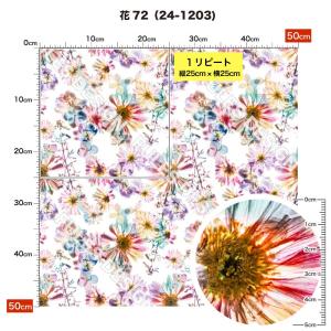 花柄 生地 布 ストレッチニット生地 UVカッ...の詳細画像2