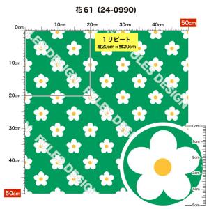 花柄 ニット生地 布 2wayストレッチ UV...の詳細画像1