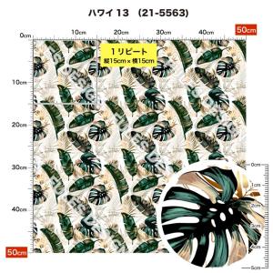 ハワイアン生地 布 保温 暖2wayストレッチ...の詳細画像3