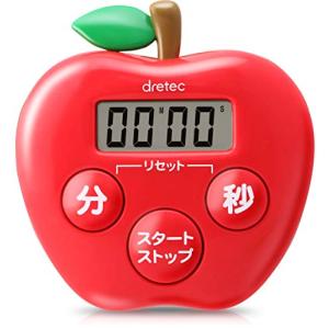 dretec(ドリテック) りんごタイマー デジタル 99分59秒 T-534RD