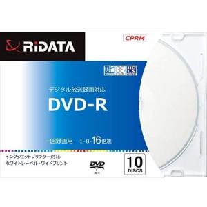 【20個セット】RiDATA Video用DVD-R 120min／10枚スリムケース IJP対応 CPRM対応 D-RCP16X.PW10RD SC D x20個｜setiaworks