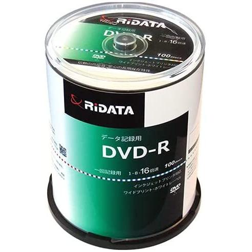 【6個セット】RiDATA Data用DVD-R 700MB／100枚スピンドルケース IJP対応 ...