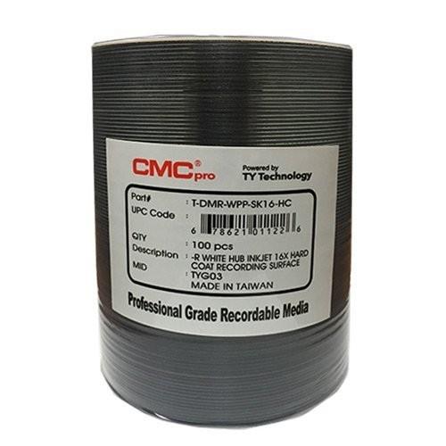 CMCpro T-DMR-WPP-SK16-HC データ用DVD-R ハードコート ワイド白プリンタ...