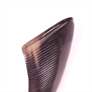 水牛角黒櫛 くし 上級品 17cmH 大15 ...の詳細画像3