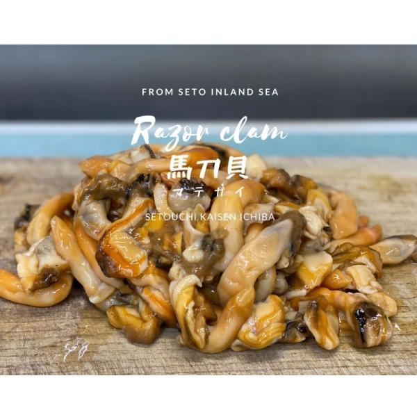 ◆現品限り★瀬戸内産マテ貝むき身　CAS凍結　鮮度抜群おいしいよ　３P