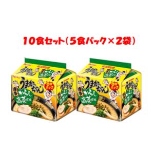 うまかっちゃん博多からし高菜風味１０食セット（５袋×２個セット）｜setomi-ya