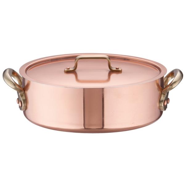 銅鍋 料理道具 / エトール銅 外輪鍋 24cm 寸法: 内径:240 x 深さ:80mm 3.5L