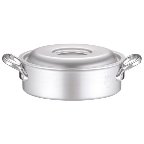 蓋付鍋 料理道具 / アルミ マイスター外輪鍋 24cm  寸法: 外径:263mm 深さ:80mm...