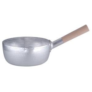 片手鍋 料理道具 / アルミ 本職用 手打雪平鍋(3mm厚) 24cm