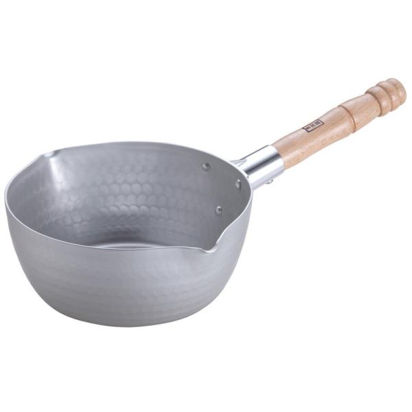 片手鍋 料理道具 / ホクア アルミ打出雪平鍋 18cm (目盛付) 寸法: 内径:180 x 深さ...