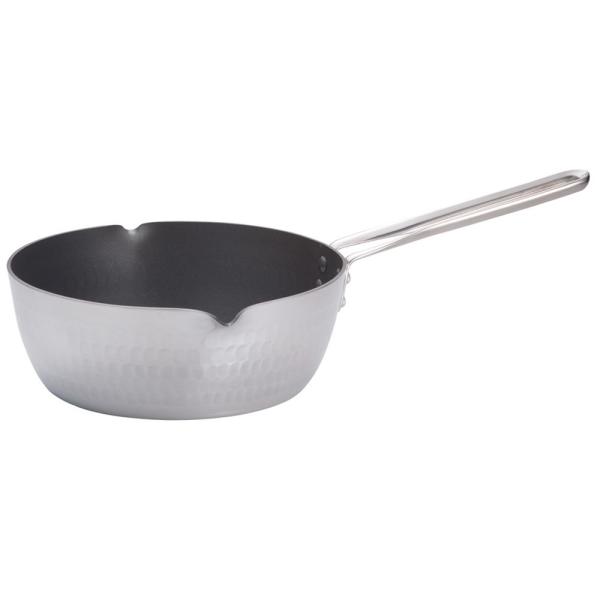 片手鍋 料理道具 / TKG共柄厚板 アルミテフロン雪平鍋 21cm 寸法: 内径:210 x 深さ...