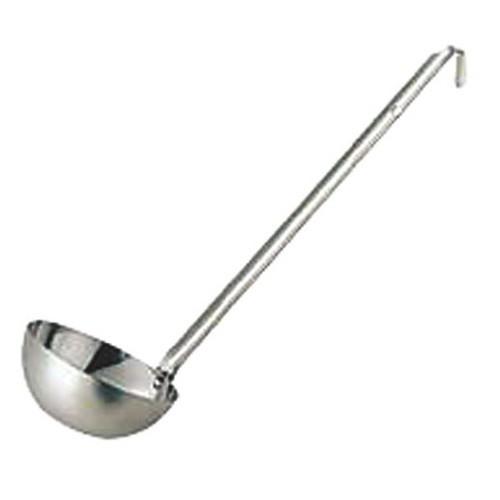 調理小物 厨房用品 / 18-8スープレードル 80cc 寸法: φ70 x 柄長 255mm