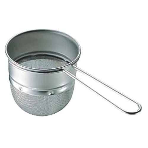 調理小物 厨房用品 / 18-8共柄深型茶こし 寸法: φ80 x 80 x 105mm