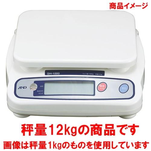 計測 厨房用品 / A&amp;D デジタルはかり(高精度) SH-12K 12kg 寸法: 265 x 2...