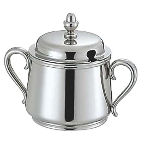 テーブルウェア 厨房用品 / UK 18-8B渕シュガーポット 5人用 寸法: Φ80 x H85m...