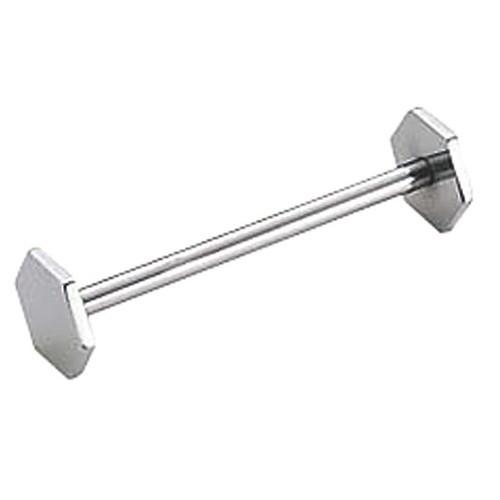 フラットウェア 厨房用品 / 18-8ナイフレスト 六角 寸法: 全長:80mm