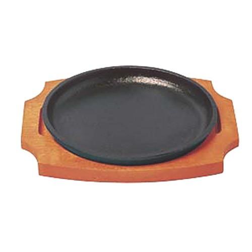 鉄板 厨房用品 / ステーキ皿 304丸型 大 寸法: φ220mm