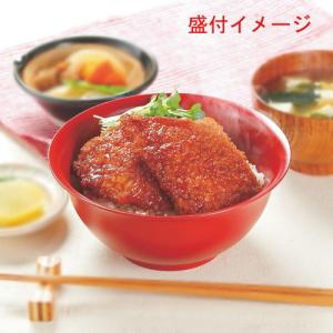 ラーメン特選 厨房用品 / メタル丼 Jr 塗装仕様 赤 寸法: φ180 x H80mm｜setomono-honpo