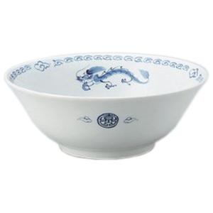 中華食器 / 中華単品 龍６.３丼 寸法:19.3 x 7.2cm｜setomono-honpo