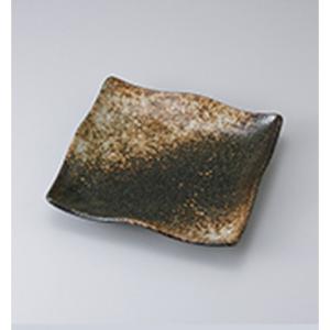 悠久（ゆうきゅう）夜霧 楕円鉢 [ 19.6×13.6×3.5cm 329g ] | 楕円鉢