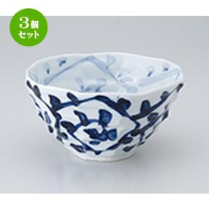 ☆ 向付 黄瀬戸織部布目 輪花向付 [ 17 x 5.8cm 350g ] 【 料亭 旅館