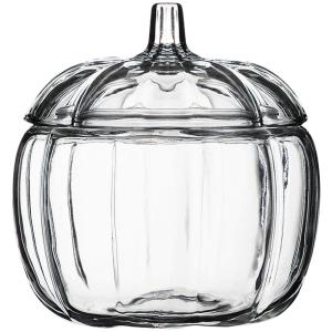 【未使用品】 ダルトン　ガラスキャニスター　パンプキン S　１２個 未使用品】 ダルトン ガラスキャニスター パンプキン S 12個