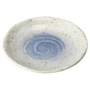 ☆ 丸大皿 白刷毛土灰釉尺皿 [ φ32.3 x 4.2cm ] 【 料亭 旅館 和食器