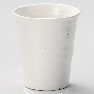 フリーカップ ホワイトカジュアルカップ [ 9 x 10.2cm 300cc ] 料亭 旅館 和食器 飲食店 業務用｜setomono-honpo