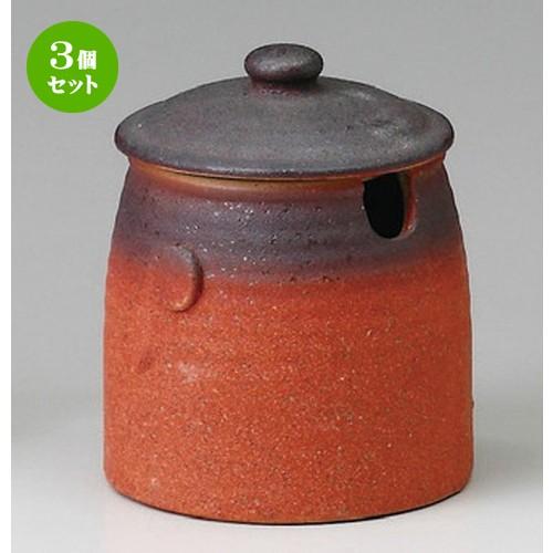 3個セット ☆ カメ ☆ 伊賀吹切立ソース入（小） [ 80 x 105mm・300cc ] 【料亭...