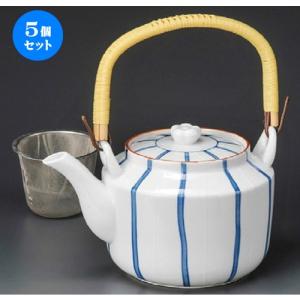 5個セット 土瓶 手描ダミ十草6号土瓶 ｕアミ付 1000cc 料亭 旅館 和食器 飲食店 業務用 Www Energytribune Com