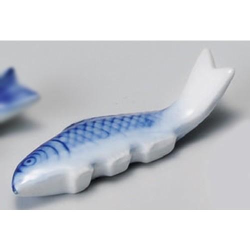 ☆ 箸置 ☆ 鯉箸置 [ 80 x 25 x 20mm ] 【料亭 旅館 和食器 飲食店 業務用 】