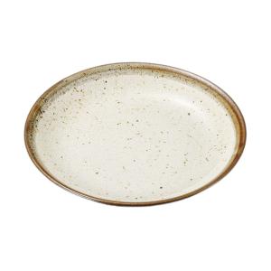 美品】岡田直人 *リム深皿 23cm*食器プレートうつわ器キッチン【陶器