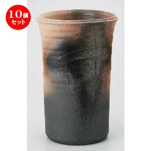 10個セット ☆ 傘立 ☆ 古陶窯変傘立 [ 300 x 255 x 440mm ] 【インテリア 玄関 梅雨 レイングッズ 飲食店 業務用 】