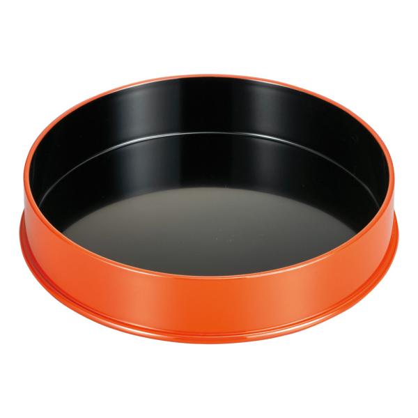 朱内黒80丸弁当(親) 寸法:25×5.5cm | 食器