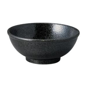 美濃粉引（黒）黒4.5取鉢 [ 13.8×5.6cm 242g ] | ラーメン鉢 | 食器 かわいい おしゃれ プレゼント ギフト 自宅用｜setomono-honpo