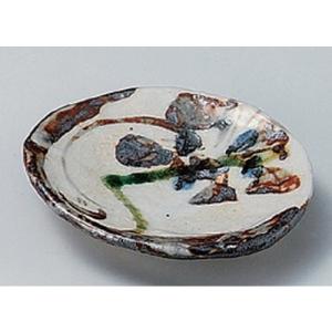 九谷焼 1590/中古・貫入あり/九谷焼 九谷松月 花鳥図 飾り皿 31.5cm