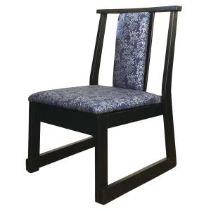 高座椅子 背もたれ縦型U8944 松葉 青 [ 52.5×48.5×70(35)cm・約6.3kg 6,300g ]ベトナム製 木製 | 椅子 | 食器 かわいい おしゃれ プレゼント ギフト 自宅用｜setomono-honpo