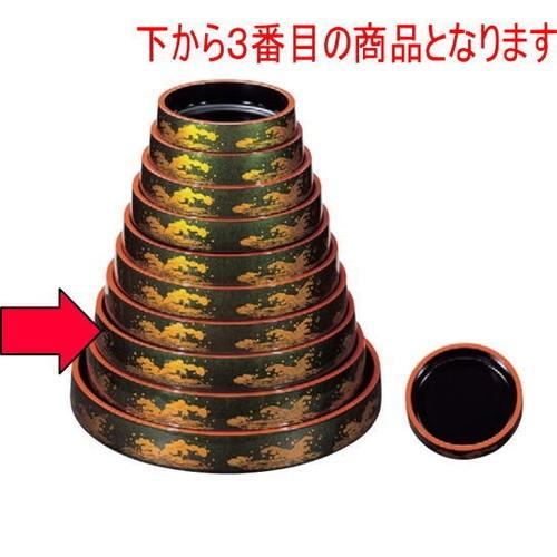 寿司 D.X富士型桶グリーンパール波尺4寸 [43.5φ x 6.6cm] ABS樹脂 (7-459...