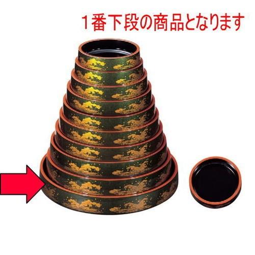 寿司 D.X富士型桶グリーンパール波尺7寸 [52.3φ x 7.6cm] ABS樹脂 (7-459...